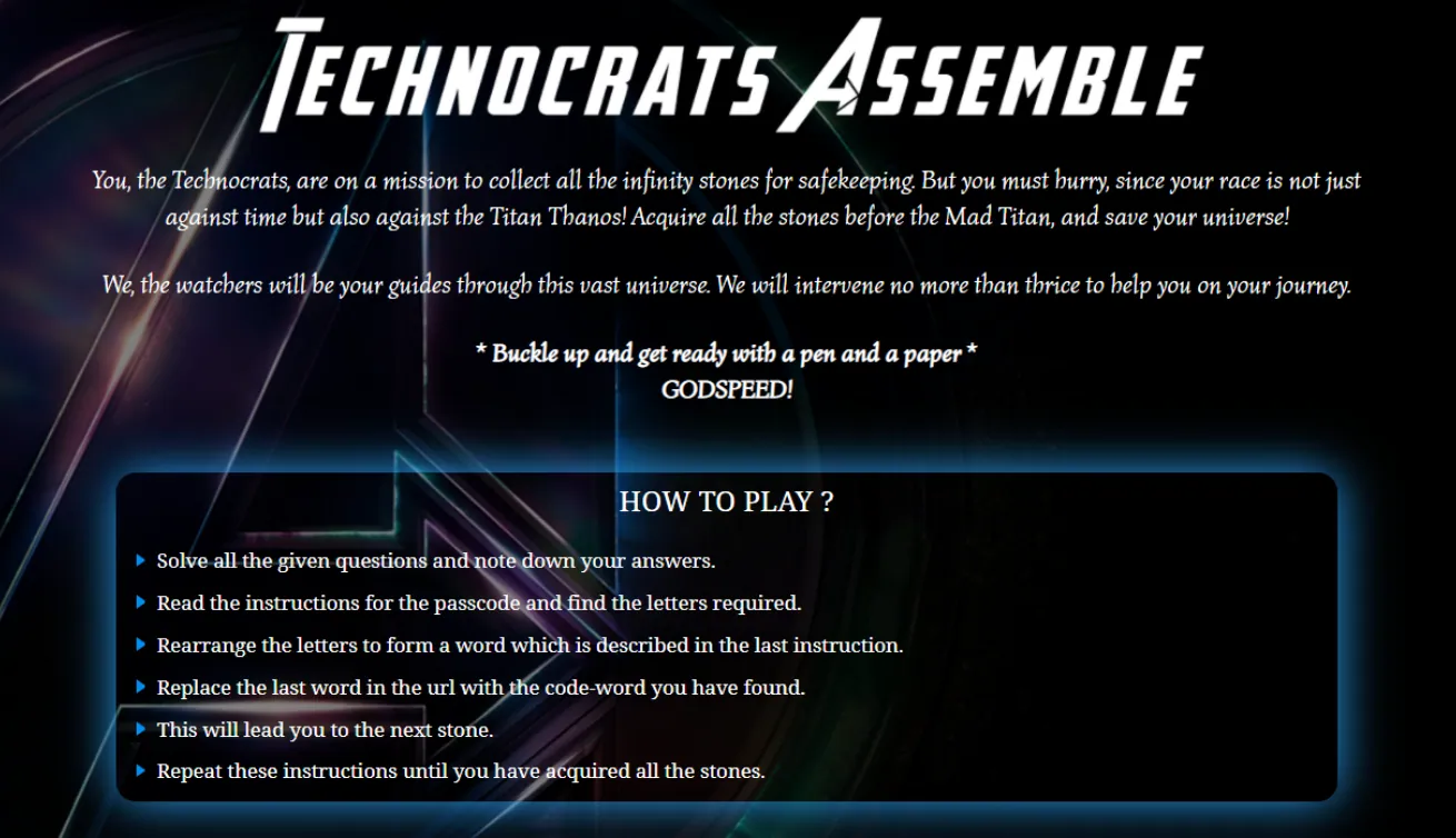 Technocrats:Assemble